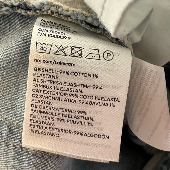 H & M wide leg Jean - Picture 3 of 4